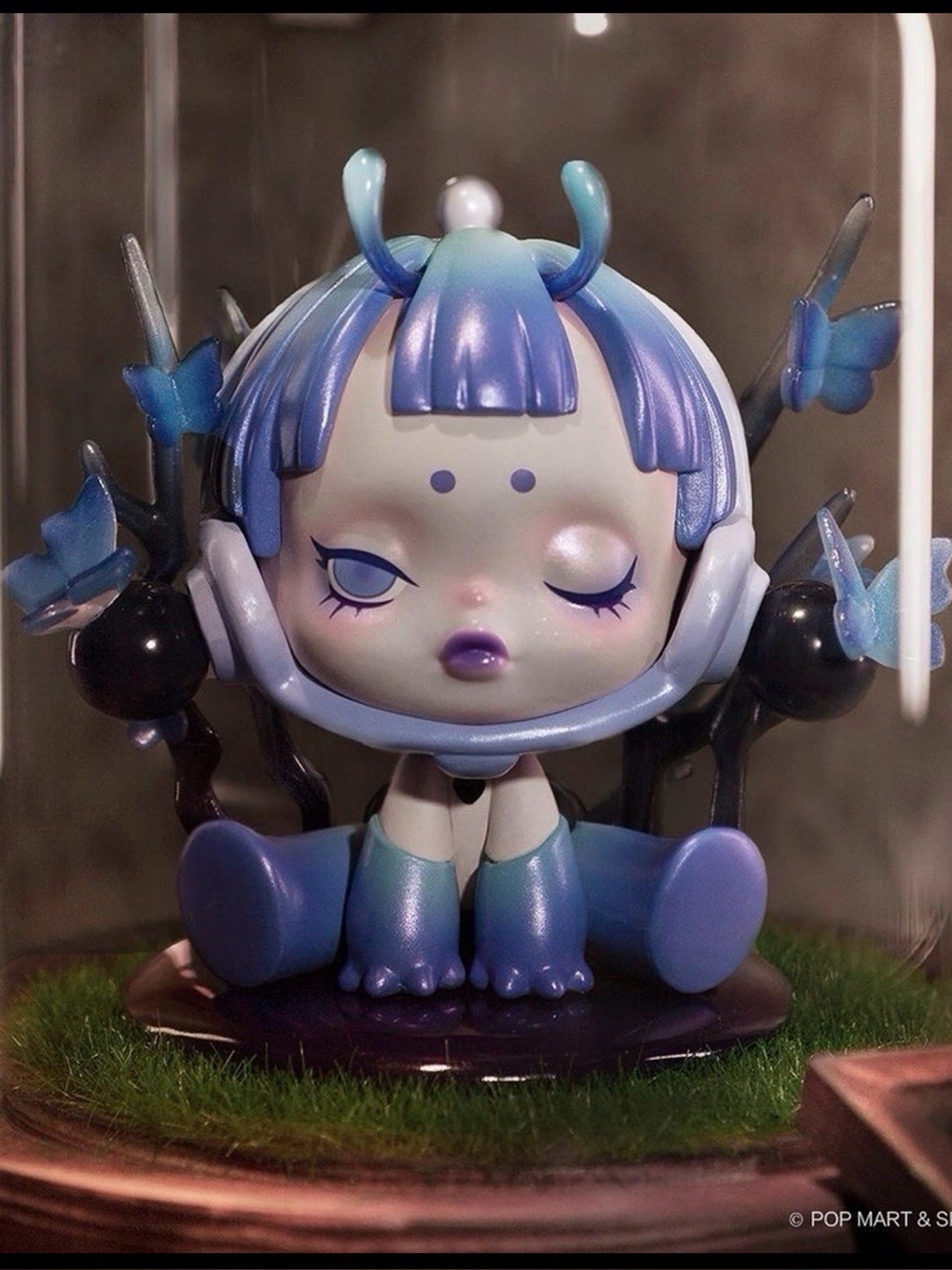 The Mare Animals Blue Morpho Skullpanda